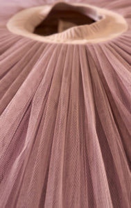 Dusty Pink Half Tutu/Rehearsal Tutu Base - pull on