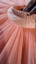 Peach Half Tutu/Rehearsal Tutu Base - pull on