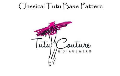 Classical Tutu Base Pattern PDF Digital Download