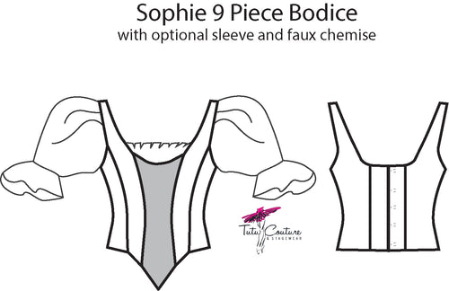 Sophie 9pc Bodice Pattern