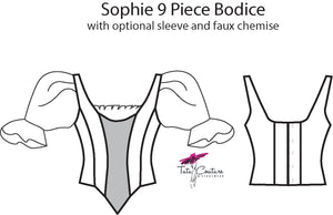 Sophie 9pc Bodice Pattern